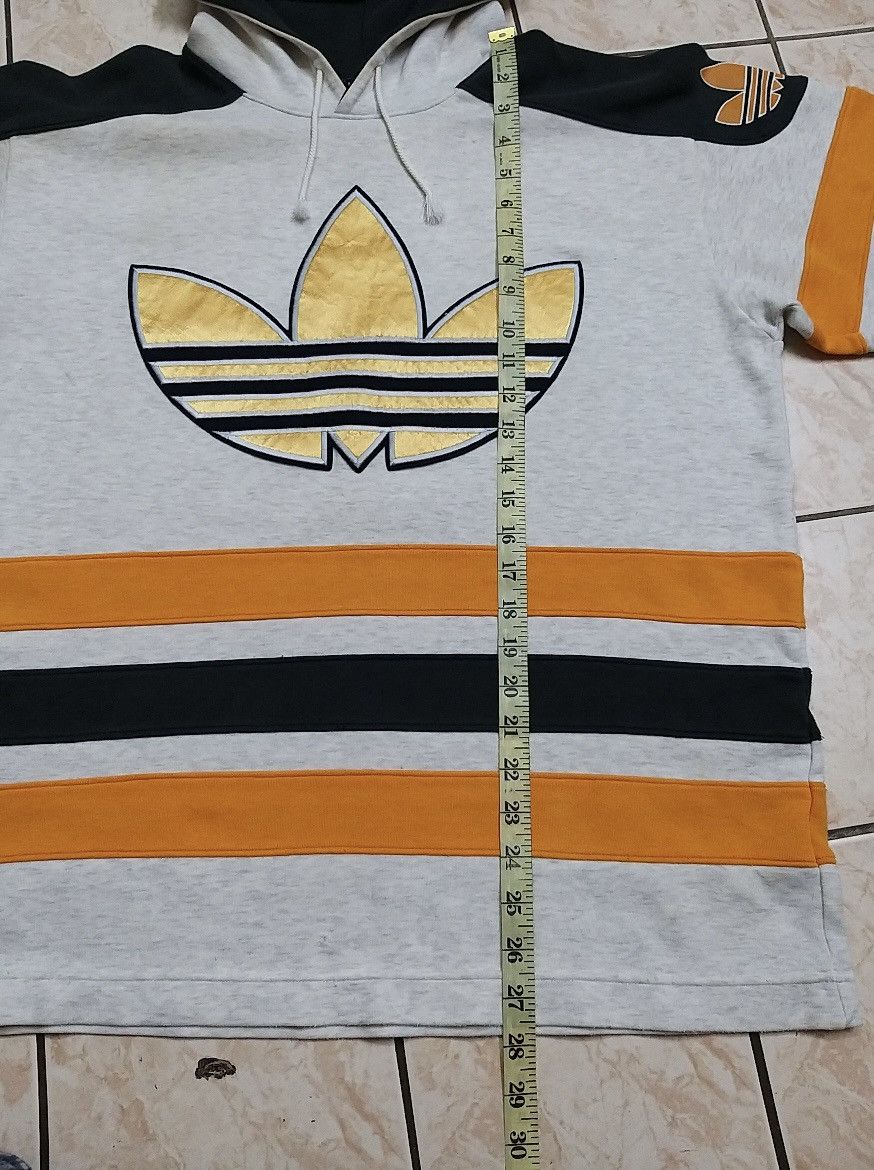 Adidas RARE🔥VINTAGE 90'S ADIDAS TREFOIL BIG LOGO EMBROIDERY HOODIES Size US L / EU 52-54 / 3 - 13 Thumbnail