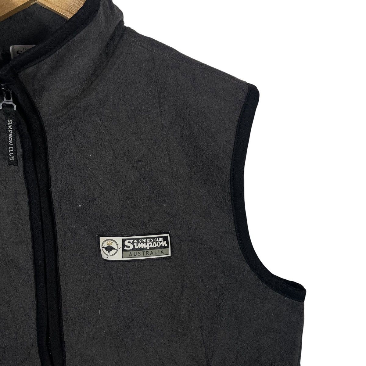 The Simpsons Vintage Simpson Australia Fleece Vest Outdoor Tactical Size US M / EU 48-50 / 2 - 5 Thumbnail