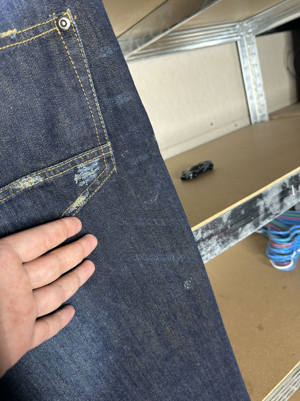 Southpole SouthPole 34 x 34 Crazy Vintage Y2K Skater Rap Jeans Pants Size US 34 / EU 50 - 6 Thumbnail