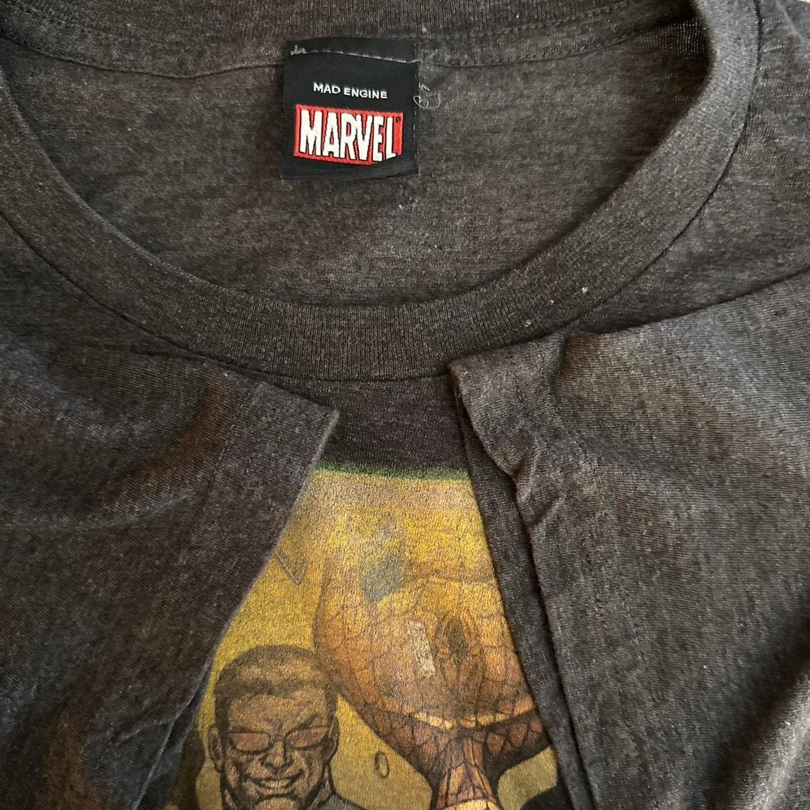 Marvel Comics × Vintage Vintage Y2K Marvel Mad Engine Shirt Size US L / EU 52-54 / 3 - 6 Thumbnail