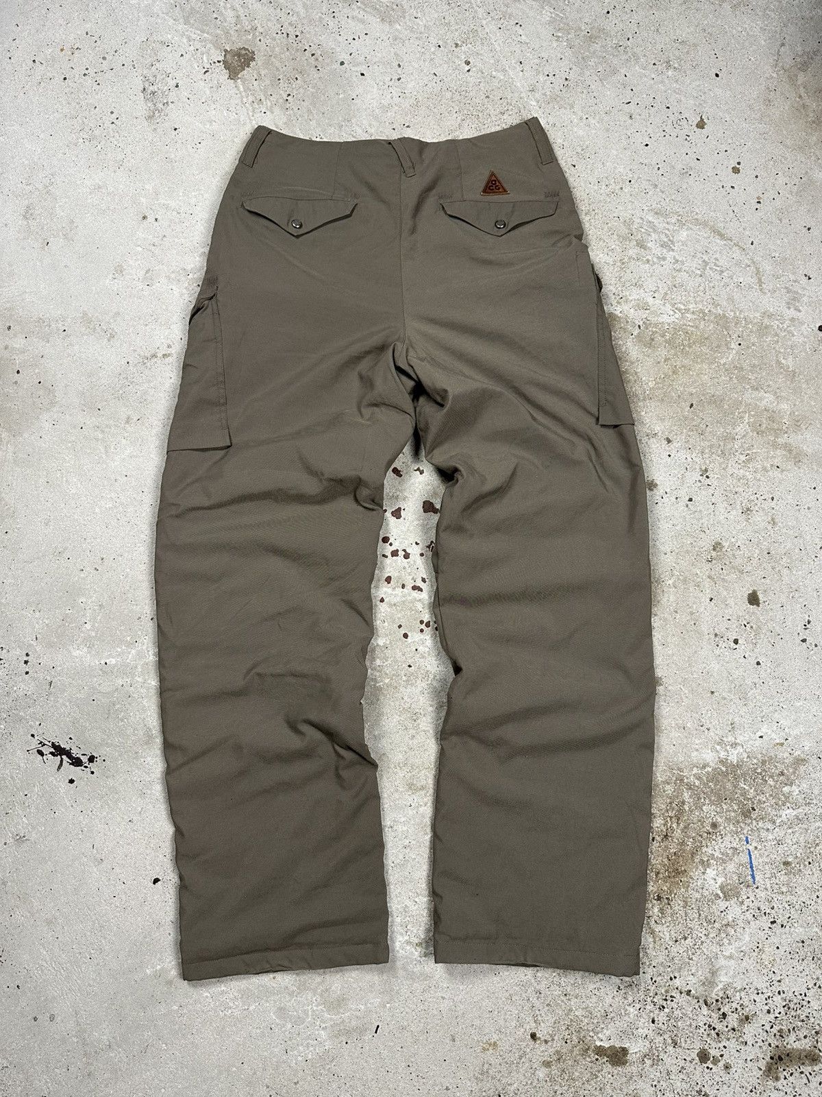 Nike ACG Vintage Y2K Nike ACG Baggy Brown Cargo Pants Insulated Size US 30 / EU 46 - 2 Thumbnail