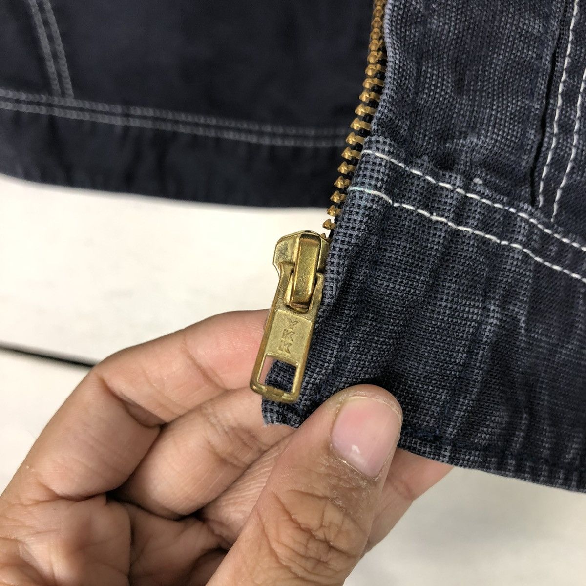 Lee 🔥VINTAGE CHORE ZIPPER JACKET LEE KANSAS USA EST 1889 Size US M / EU 48-50 / 2 - 18 Thumbnail