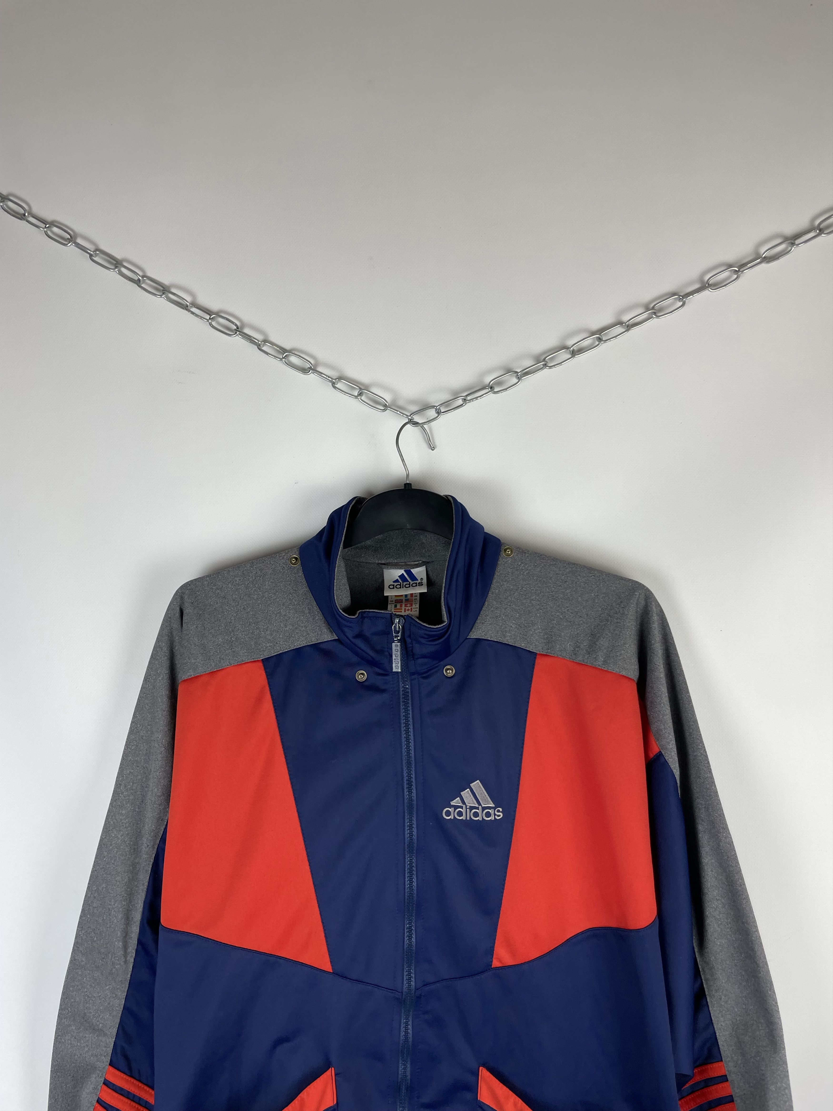 Adidas × Vintage Adidas vintage track jacket 90s Size US L / EU 52-54 / 3 - 3 Thumbnail