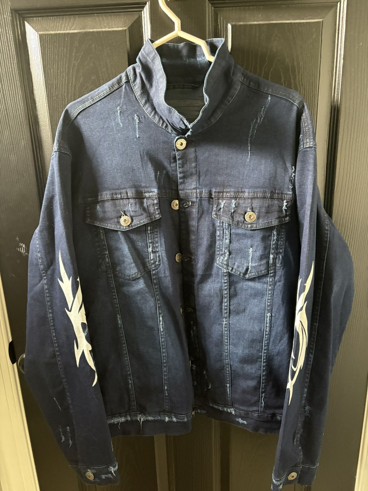 Kim Krueger Kim Krueger Denim Jacket Size US XL / EU 56 / 4 - 1 Thumbnail