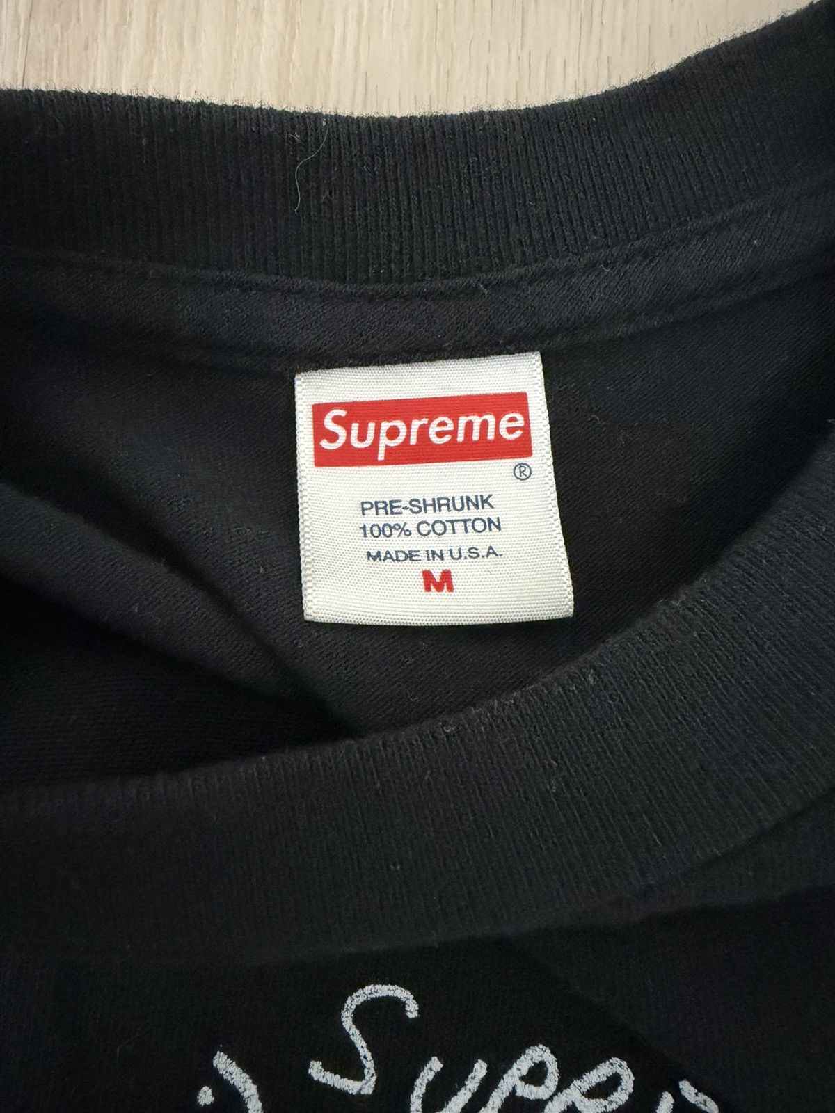Supreme Supreme FW19 Eat Me Tee Black Size US M / EU 48-50 / 2 - 5 Thumbnail