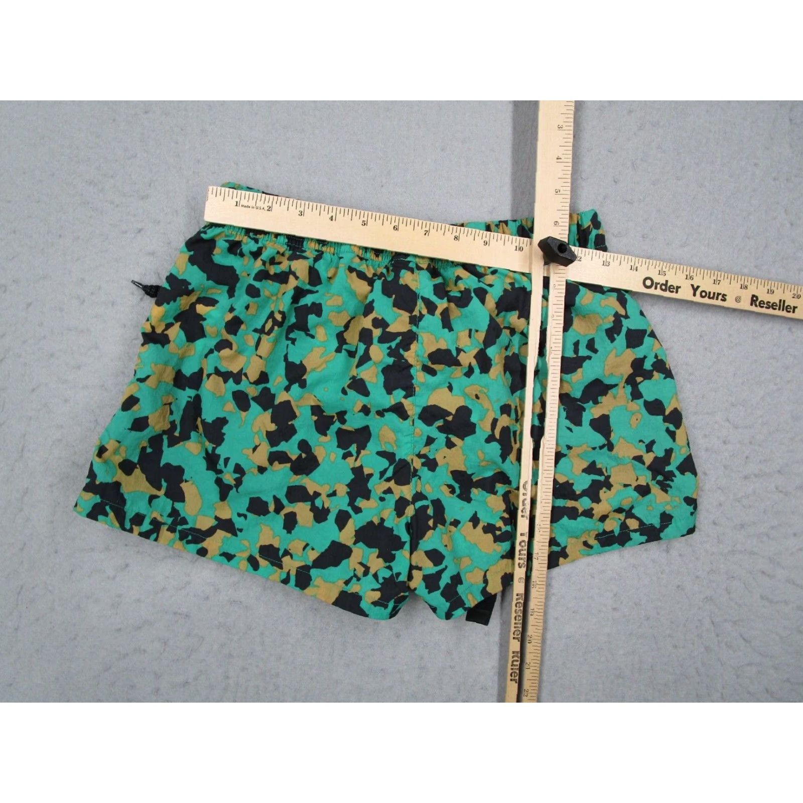 Nike Nike ACG Shorts Womens Small Green AOP Camo Belted Nylon 3" Sports Run Active Size 25" / US 0 / IT 36 - 6 Thumbnail