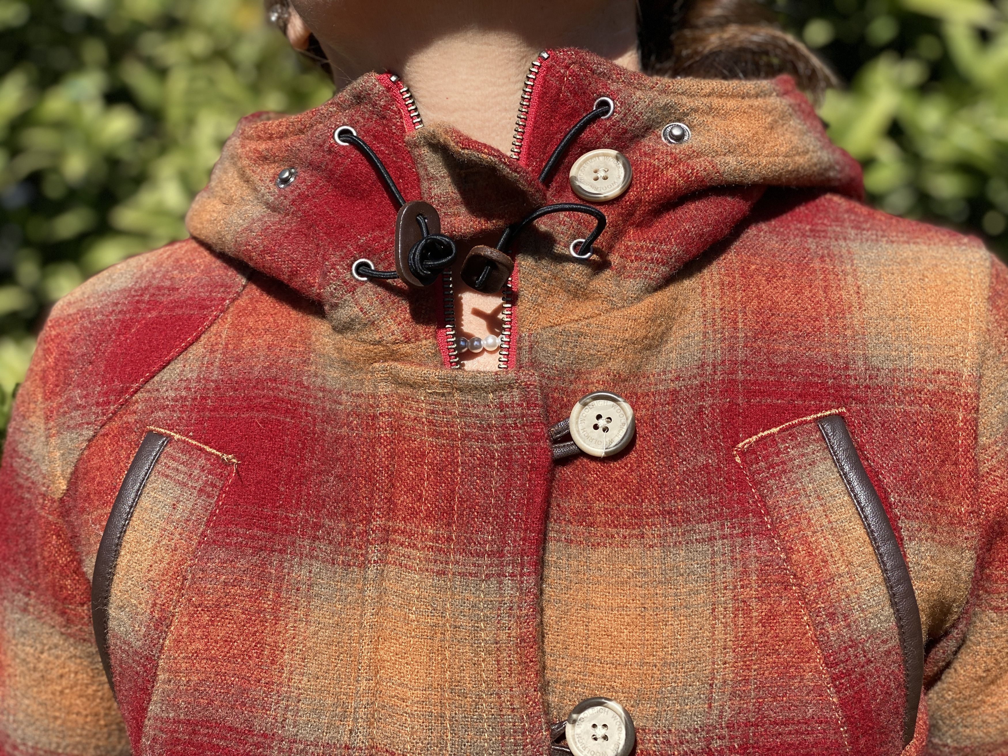 Woolrich Woolen Mills Archive Woolrich Thermolite Short Hooded Coat Plaid Size S Size S / US 4 / IT 40 - 12 Thumbnail
