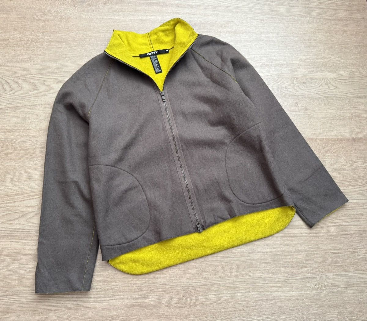 DKNY Vintage 00’s DKNY Women’s y2k Tactical Wool Japanese Jacket Size M / US 6-8 / IT 42-44 - 1 Thumbnail