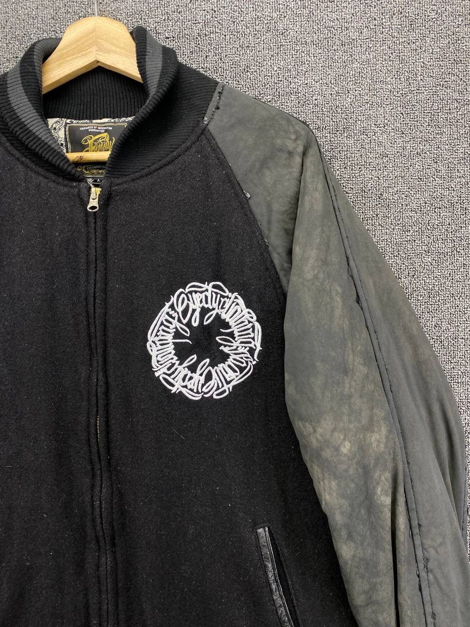 Japanese Brand Vintage Eyecandy Paisley Inspired Wacko Maria Varsity Jacket Size US L / EU 52-54 / 3 - 17 Thumbnail