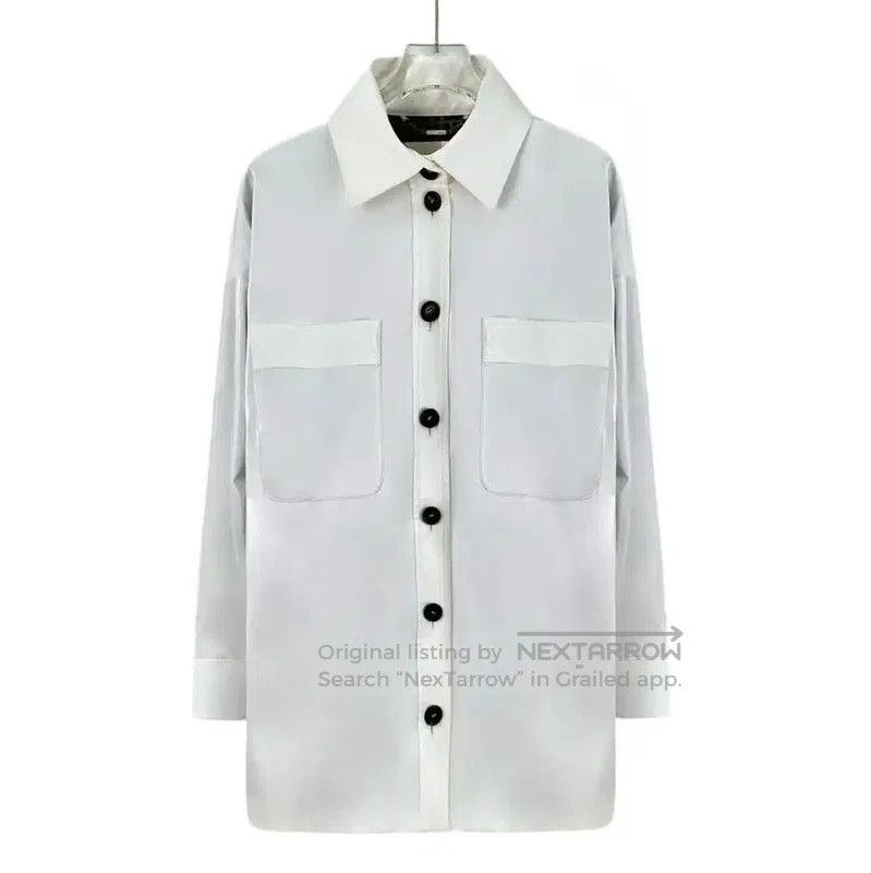 Fendi Fendi White Women's Shirt with Pockets . Size S / US 4 / IT 40 - 1 Thumbnail
