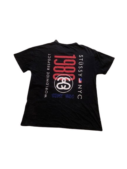 Stussy Vintage Stussy Y2K Logo Short Sleeve T-Shirt Size XL Size US XL / EU 56 / 4 - 1 Thumbnail