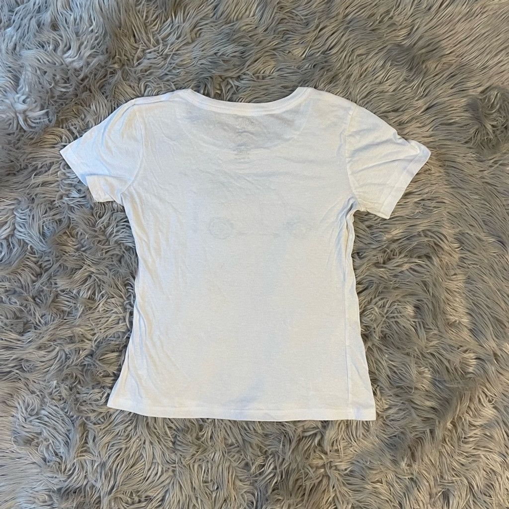 Billabong Billabong womens White Graphic Tee size L(small stain) Size L / US 10 / IT 46 - 2 Thumbnail