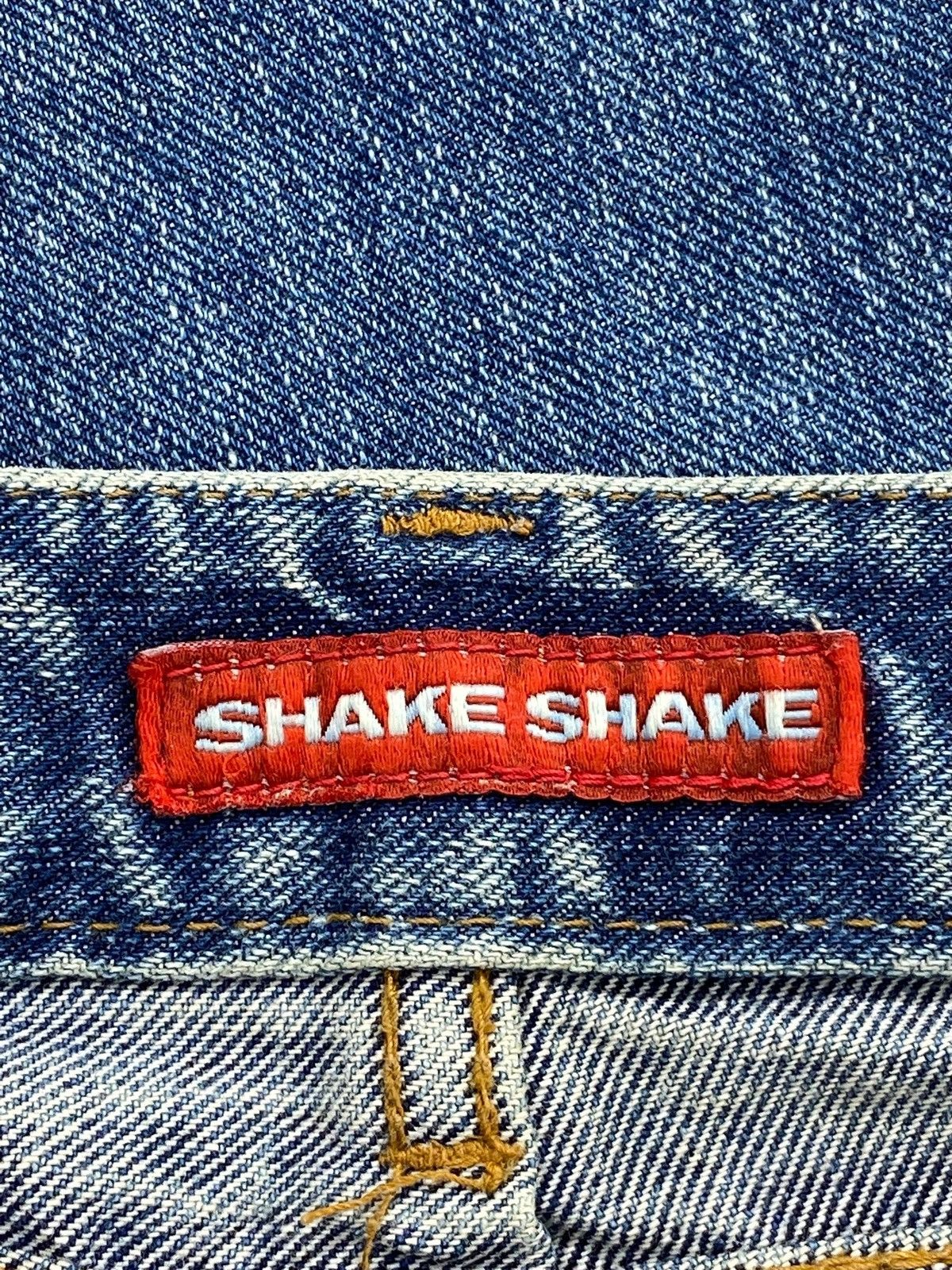 Japanese Brand Japanese Brand Blue Wash Distress Patch Style Flare Jeans Size US 30 / EU 46 - 12 Thumbnail