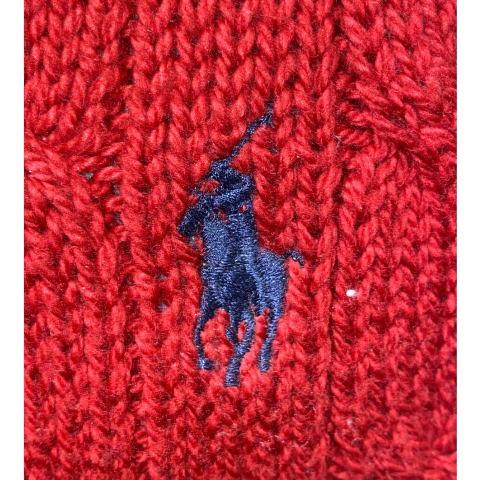 Polo Ralph Lauren Polo Ralph Lauren Mens Red V-Neck Sweater Size Medium Size US M / EU 48-50 / 2 - 3 Thumbnail