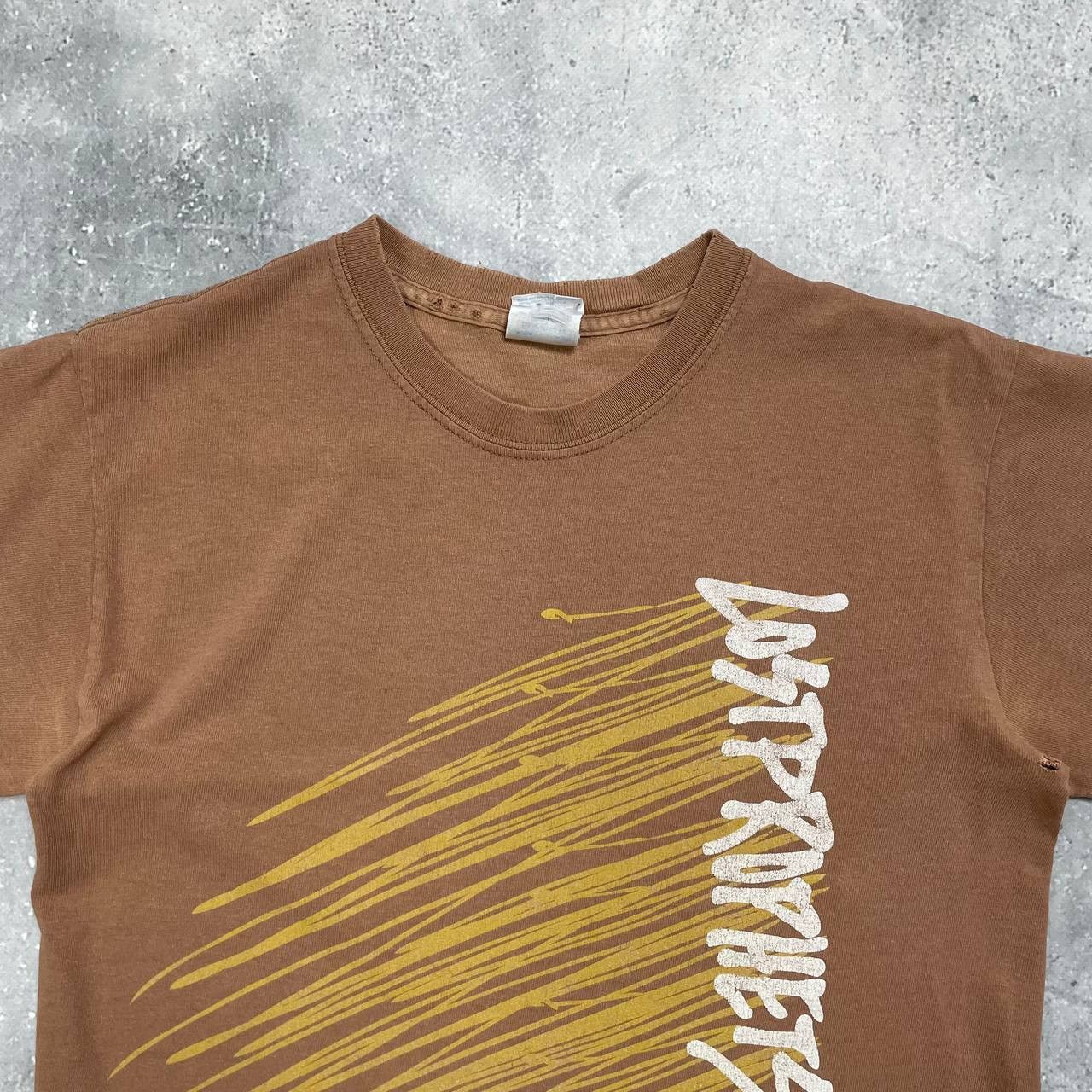 Band Tees Vintage 2000s Lostprophets Metal Band T Shirt Faded Brown Size US S / EU 44-46 / 1 - 4 Thumbnail
