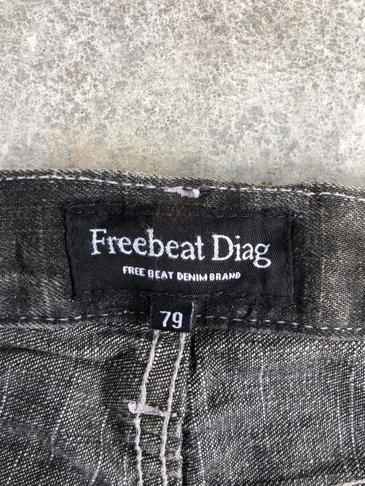 If Six Was Nine Japanese Freebeat Flared Jeans Distressed Jeans Size US 31 - 15 Thumbnail
