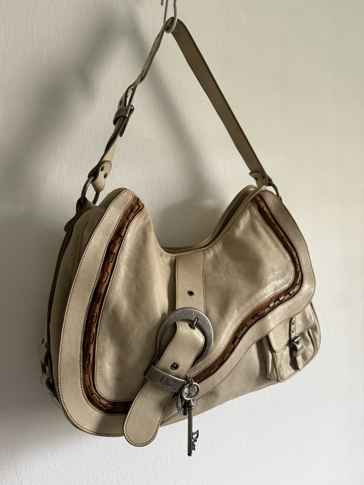 Dior 2007 Dior Gaucho Saddle bag John Galliano Era Size ONE SIZE - 7 Thumbnail