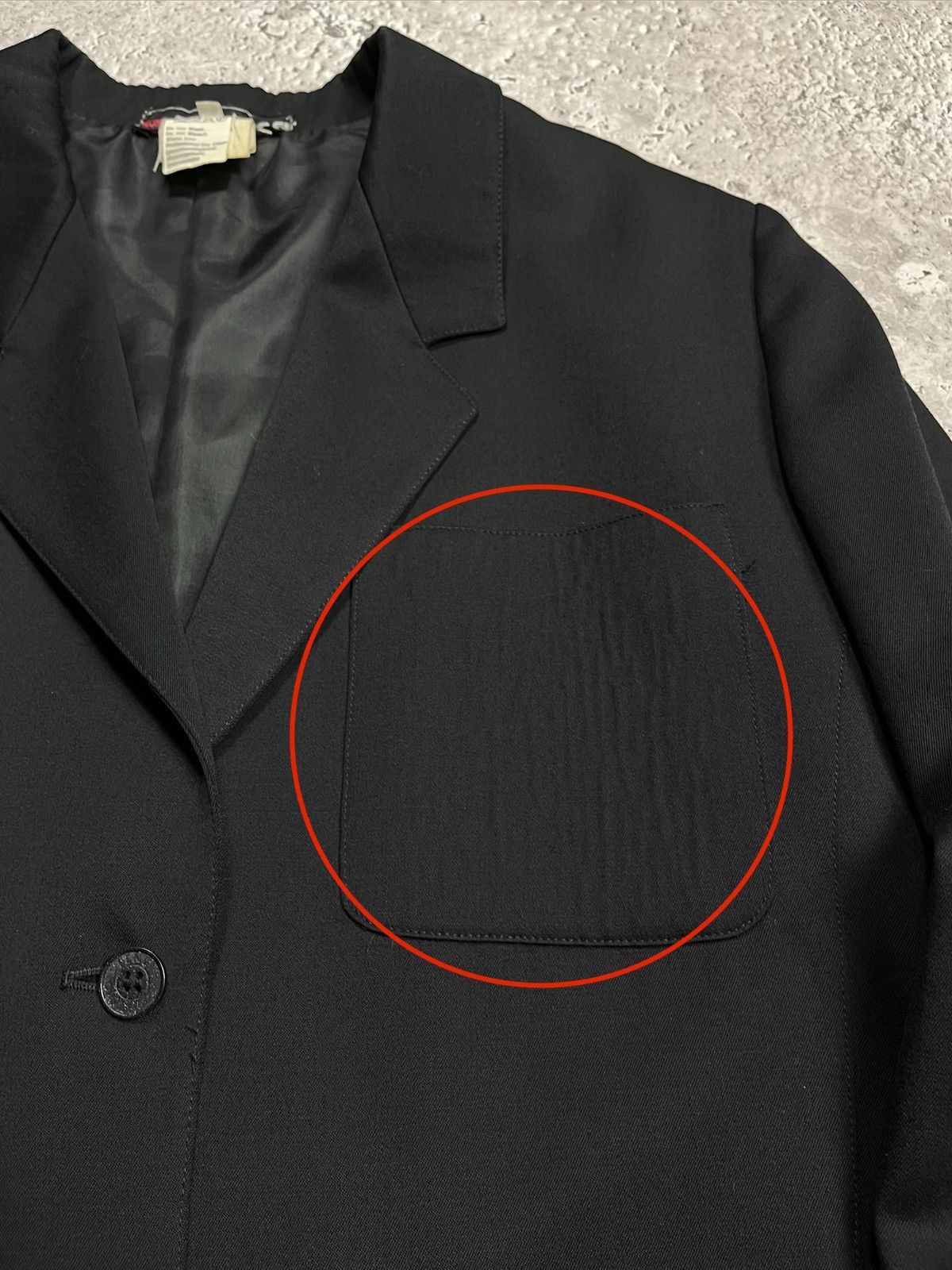 Fendi Fendi 365 Roma Vintage Black Wool Blazer Jacket Italy 46 Size 46R - 4 Thumbnail