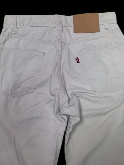 Levi's LEVIS WHITE DENIM Size US 30 / EU 46 - 4 Thumbnail