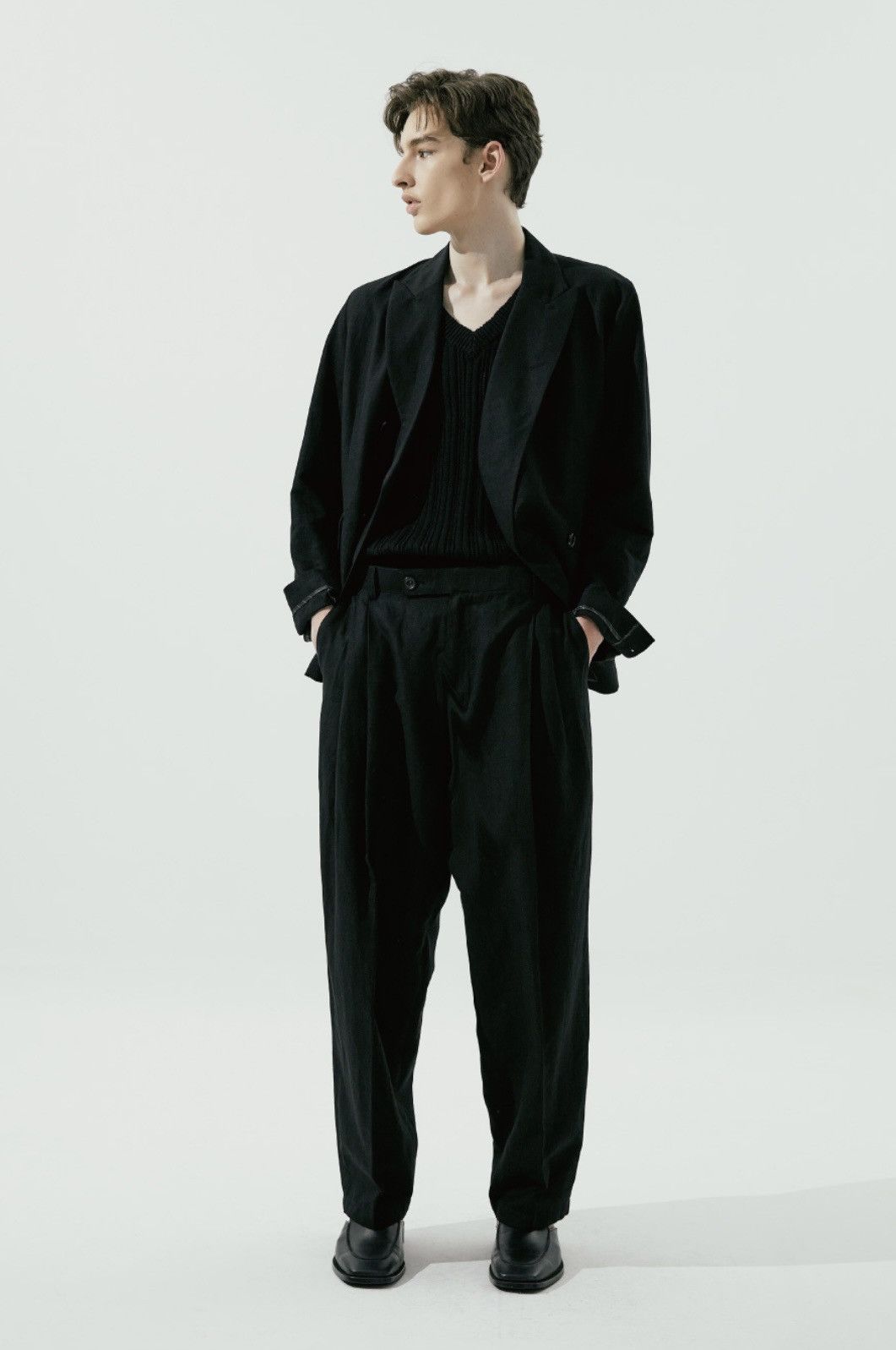 Beams Plus 24/7 Series Double-Pleat Wide Pants Black Size US 30 / EU 46 - 13 Thumbnail