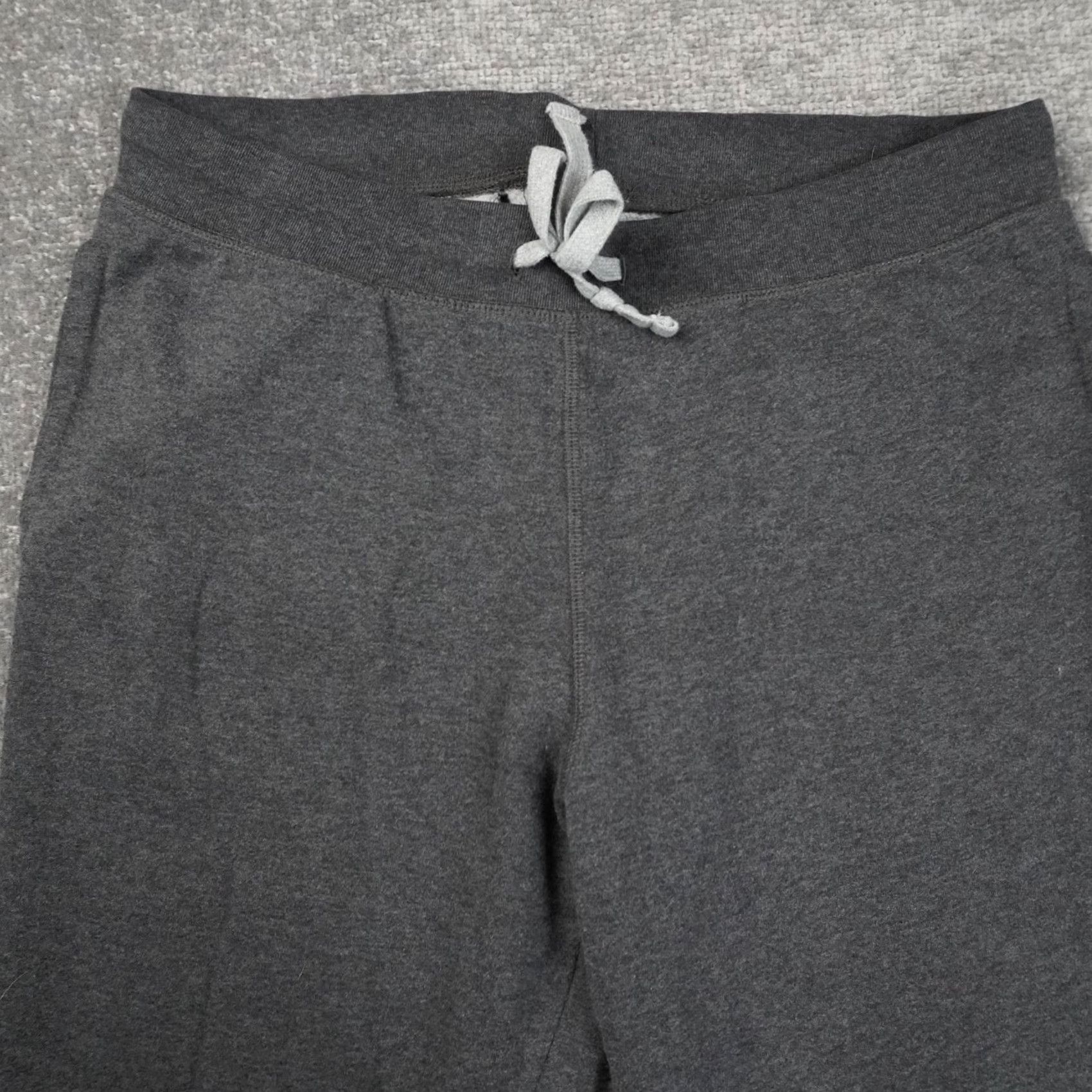 Nautica Nautica Athletic Sweatpants Mens Medium Gray Drawstring Pockets Activewear Fatigue Logo Moisture Wicking Regular Fit Size US 31 - 6 Thumbnail