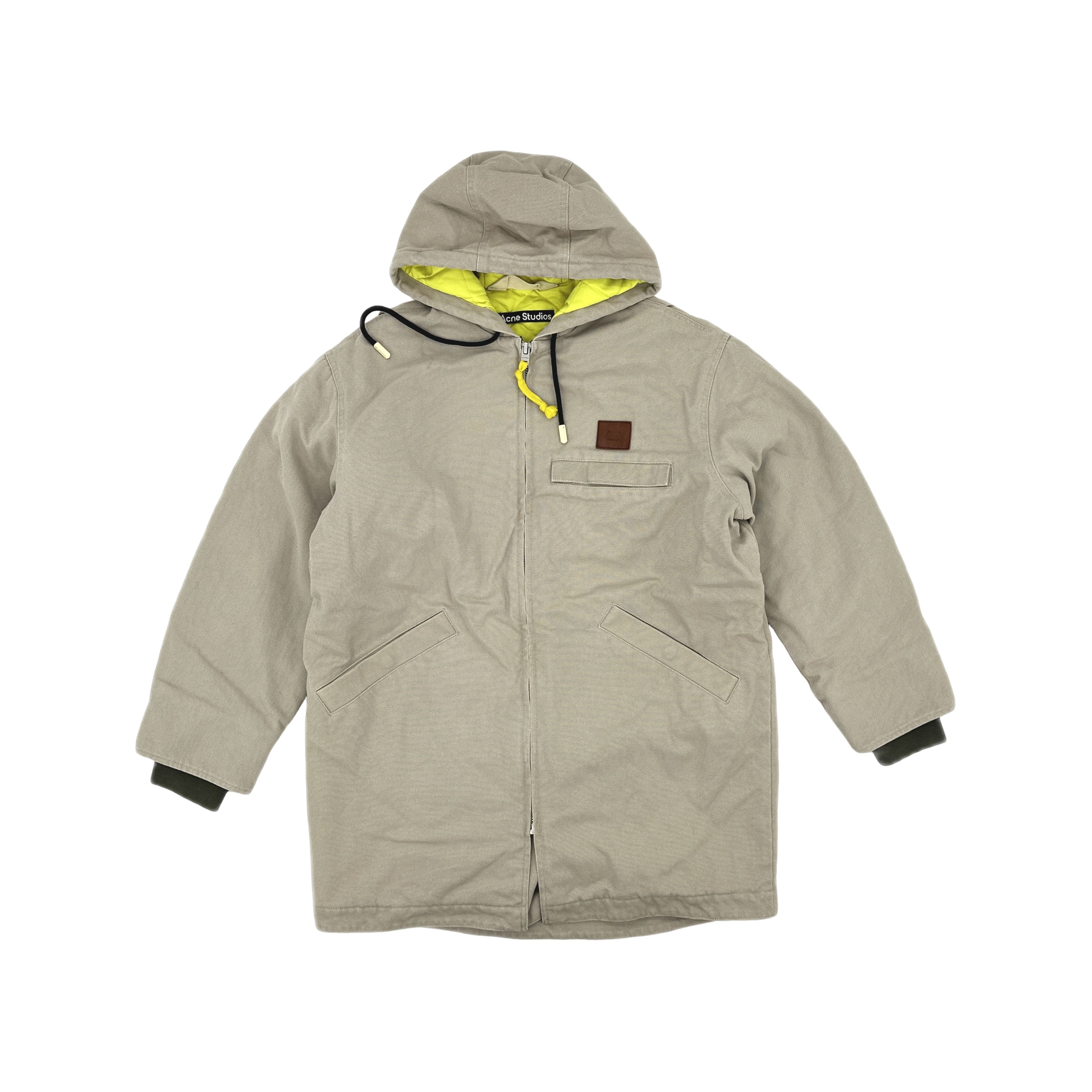 Acne Studios Acne Studios SS22 Face Patch Hooded Jacket XXS Size US XXS / EU 40 - 1 Thumbnail