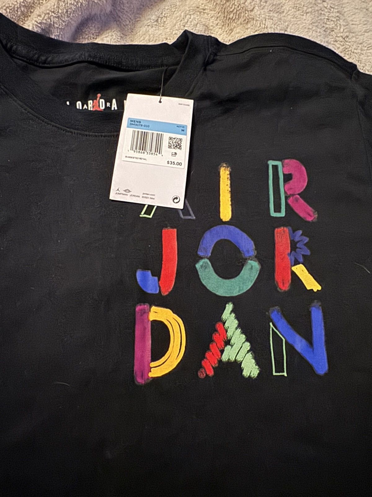 Jordan Brand Air Jordan Tee “the cradle” Size US M / EU 48-50 / 2 - 3 Thumbnail