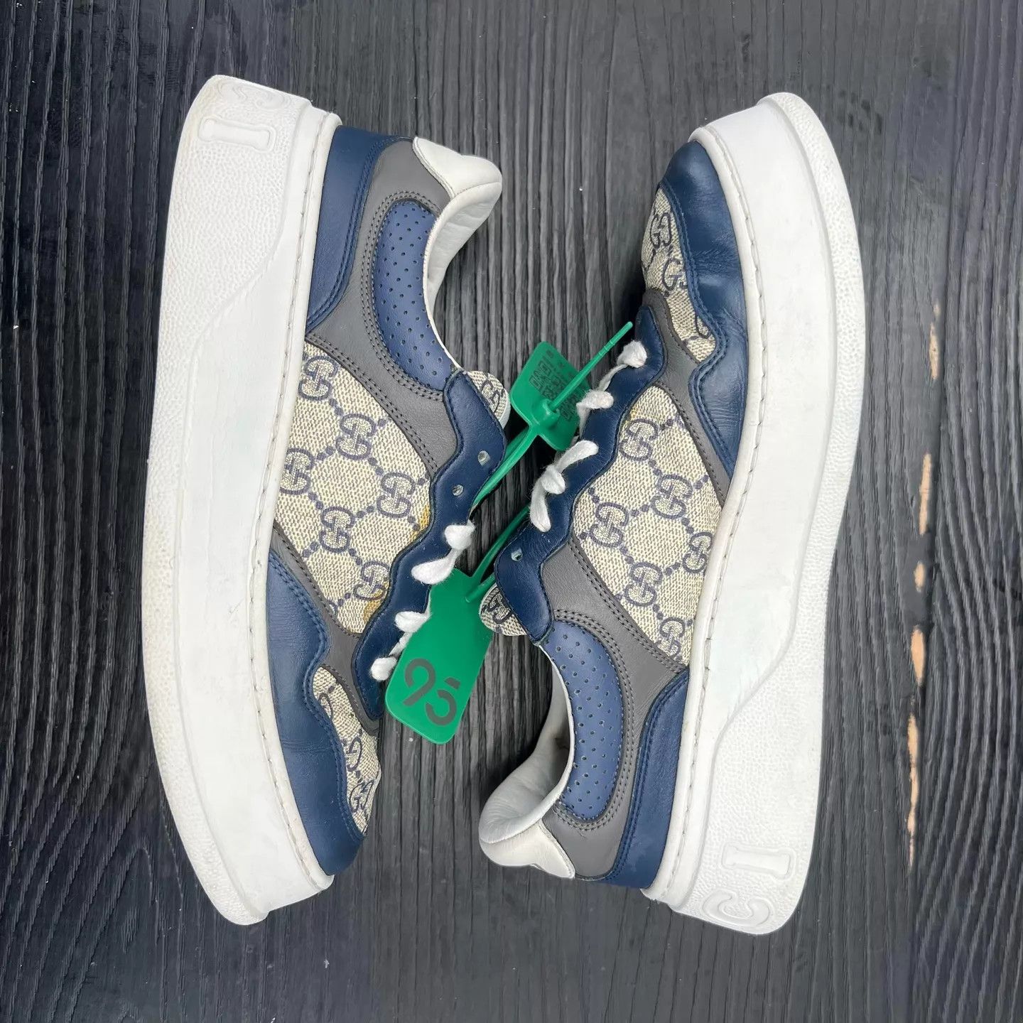 Gucci Gucci Cookie Sneaker White Blue 6/40 Original Box Size US 7 / EU 40 - 3 Thumbnail