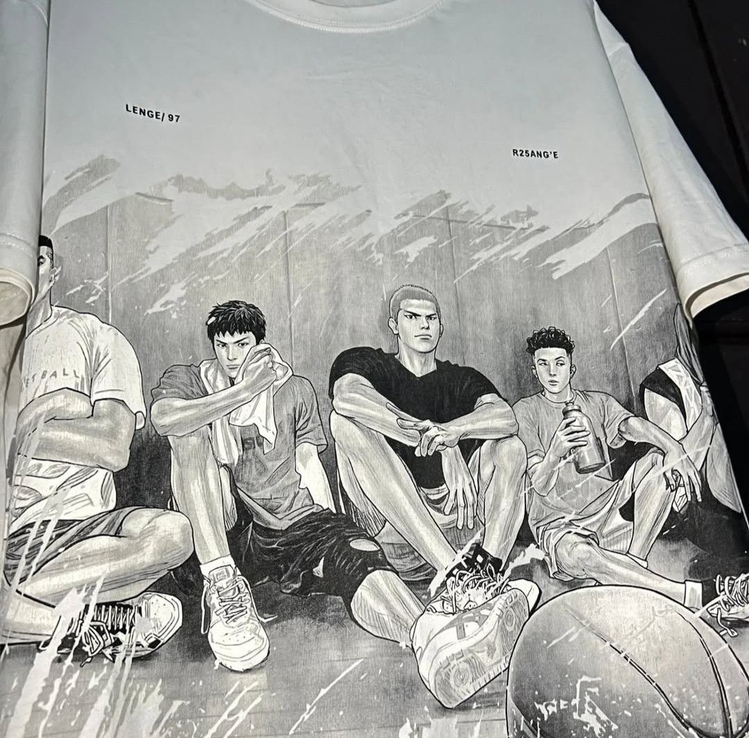 Anime SLAMDUNK VINTAGE Shirt Size US XL / EU 56 / 4 - 1 Thumbnail
