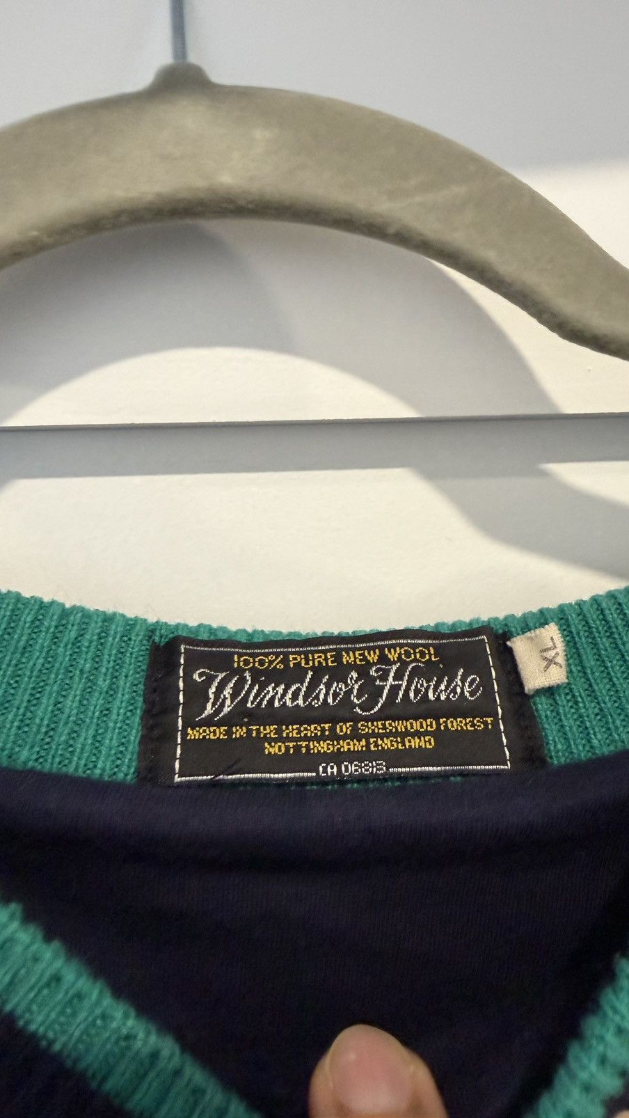 Other Windsor House Vintage wool Sweater Size US XL / EU 56 / 4 - 3 Thumbnail