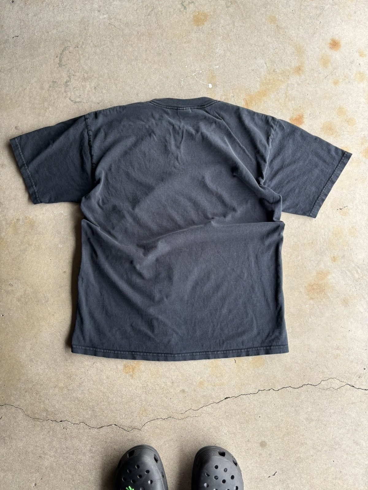 Other Vintage 90s Dell Computers Air Force Team Faded Black Tee Size US XL / EU 56 / 4 - 2 Thumbnail