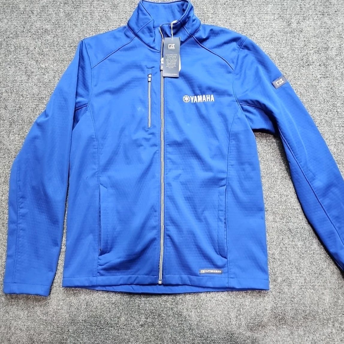 Yamaha Yamaha Racing Jacket Men M Blue Lightweight Full Zip Racer Motorcycle Sports Jacket Men Regular Century Buck Blue Light Zip Size US M / EU 48-50 / 2 - 2 Thumbnail