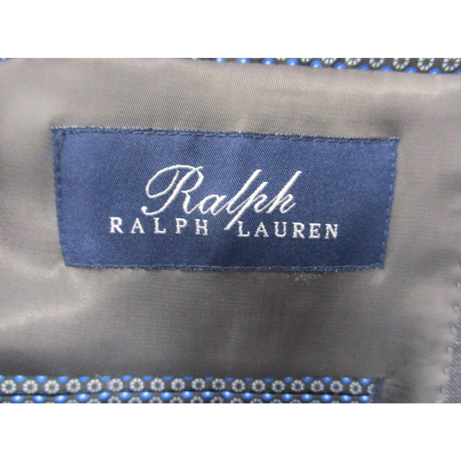 Ralph Lauren VINTAGE Ralph Lauren Blazer Gray Pinstripe 52R Wool Blend Stretch Men’s Coat Shirt? Size 52R - 5 Thumbnail