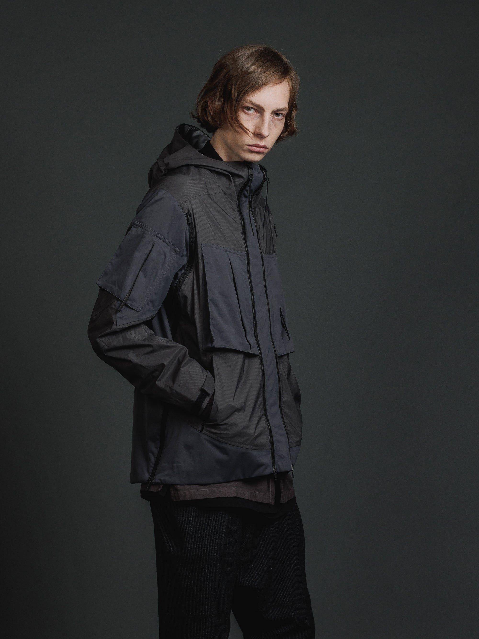 The Viridi-anne Black Water-Repellent Jacket Size US M / EU 48-50 / 2 - 12 Thumbnail