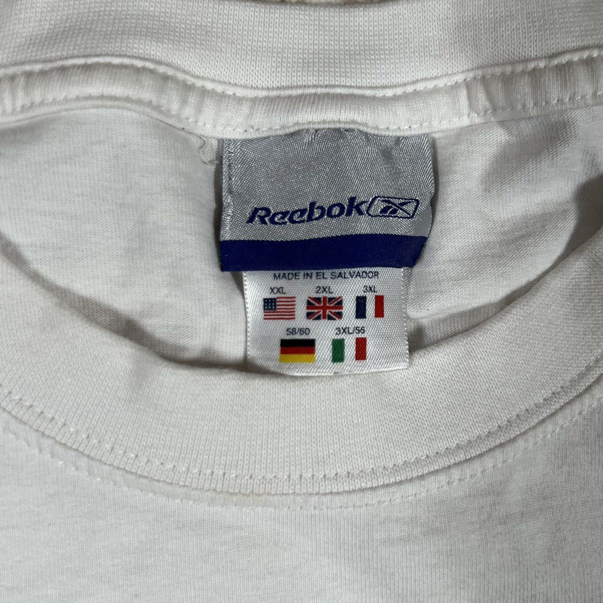 Reebok × Vintage Vintage Y2K Reebok Embroidered Mini Logo T-Shirt Essential Size US XXL / EU 58 / 5 - 7 Thumbnail