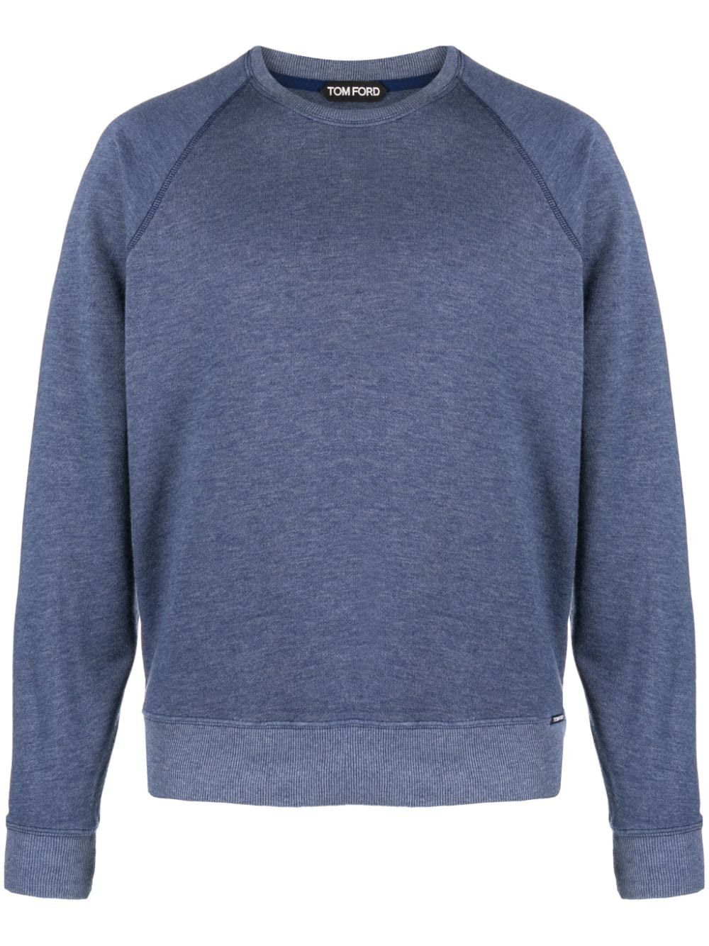 image of Tom Ford O1Loc1C0524 Jcl002 Sweatshirt In Blue, Men's (Size 2XL)