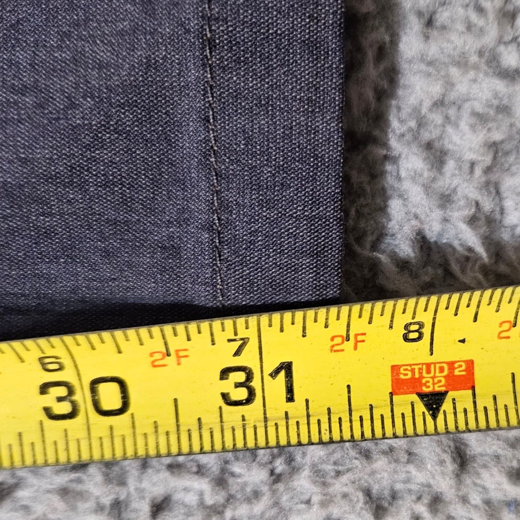 Lululemon Lululemon Mens 32 Blue Gray ABC Classic-Fit 5 Pocket Pant - Utilizeitech M5670S Size US 32 / EU 48 - 7 Thumbnail