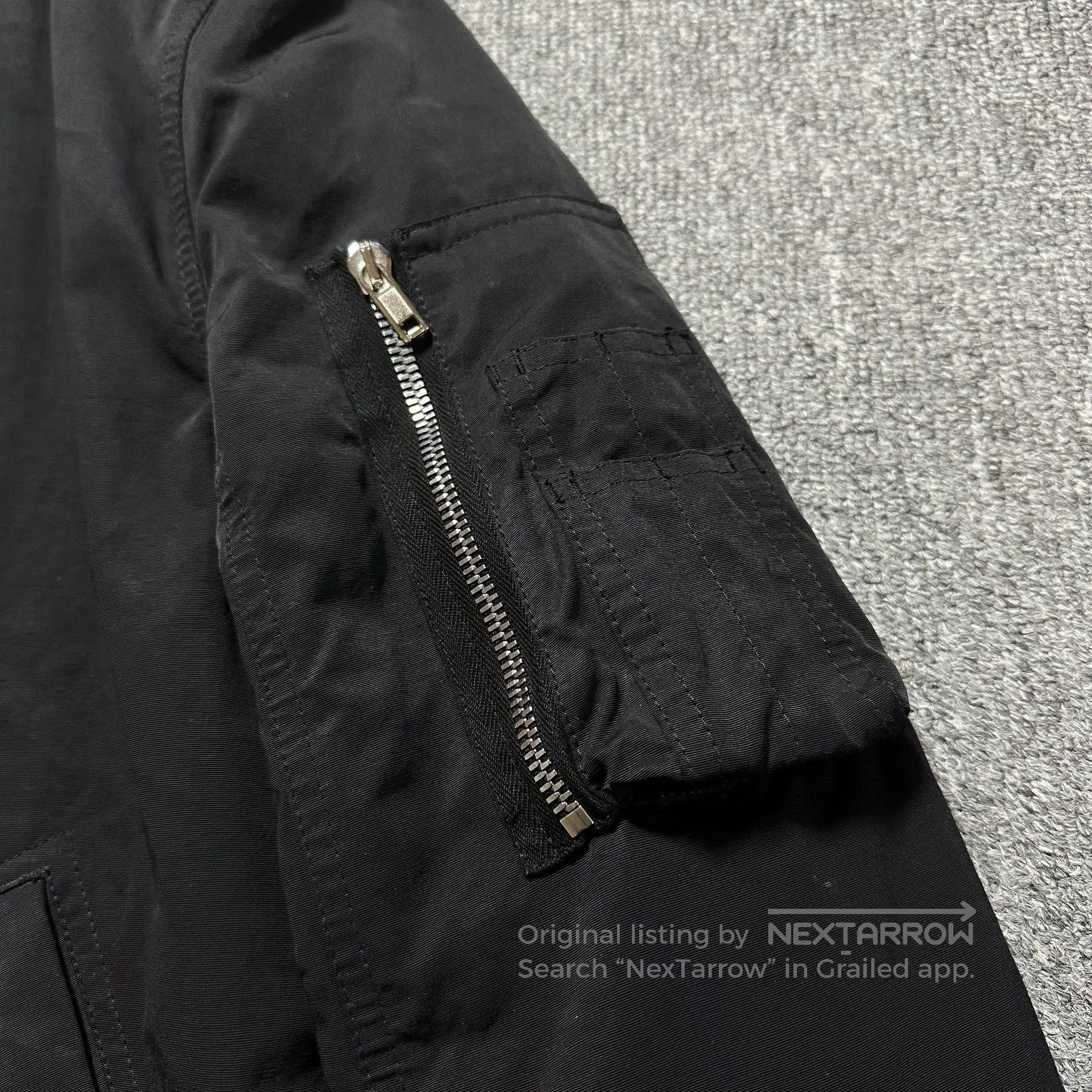 Rick Owens Rick Owens RO Drkshdw MA-1 Pilot Jacket. Size US XS / EU 42 / 0 - 2 Thumbnail