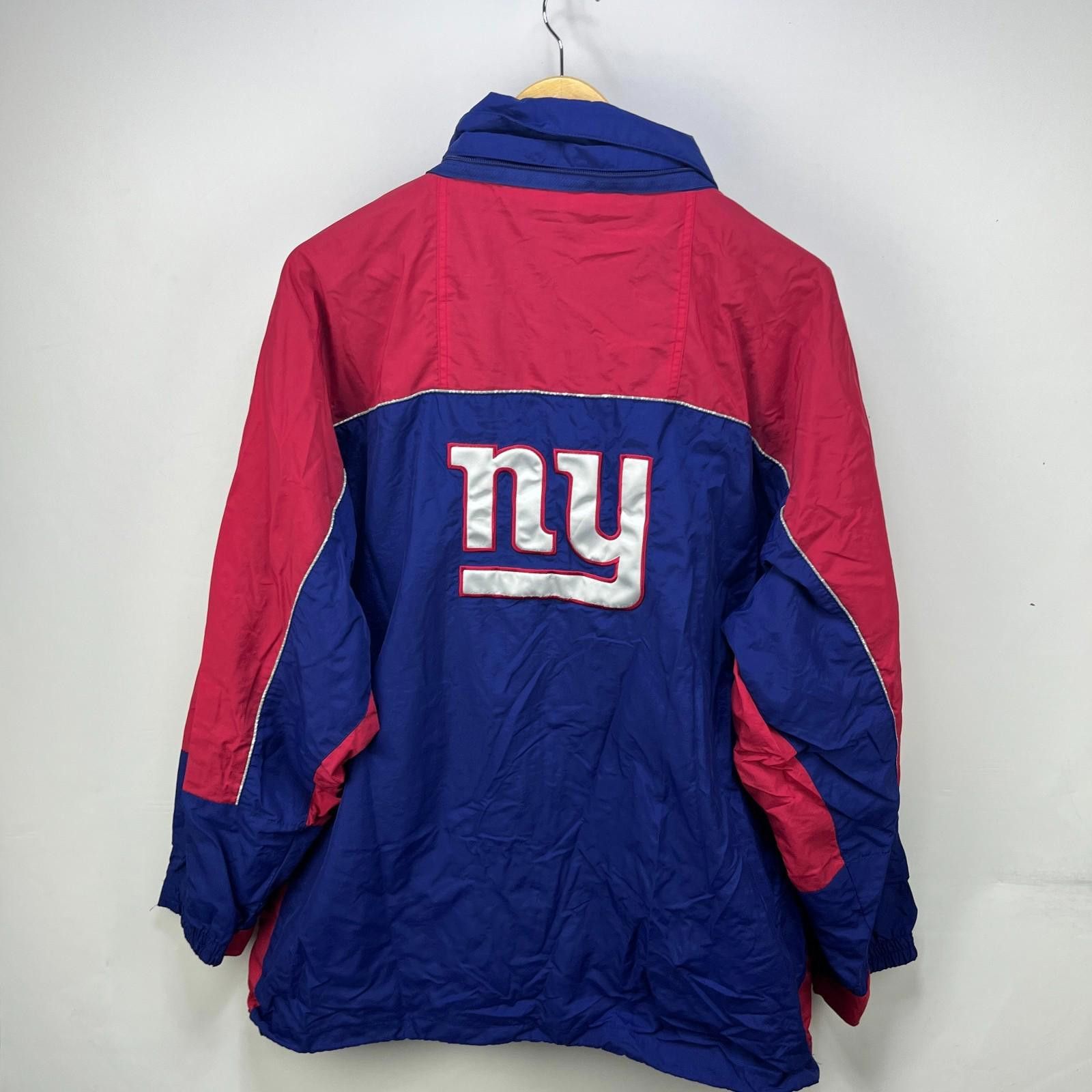 Other Vintage New York Giants NFL Windbreaker Jacket Large Size ONE SIZE - 1 Thumbnail