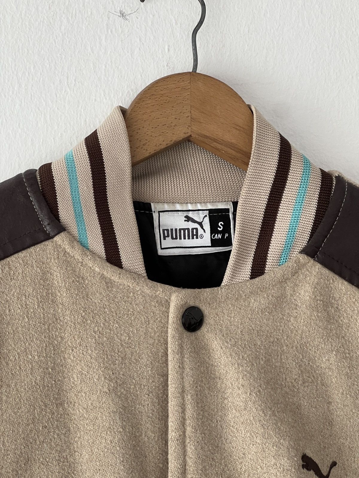 Puma × Vintage RARE Puma vintage varsity bomber jacket Size US S / EU 44-46 / 1 - 6 Thumbnail