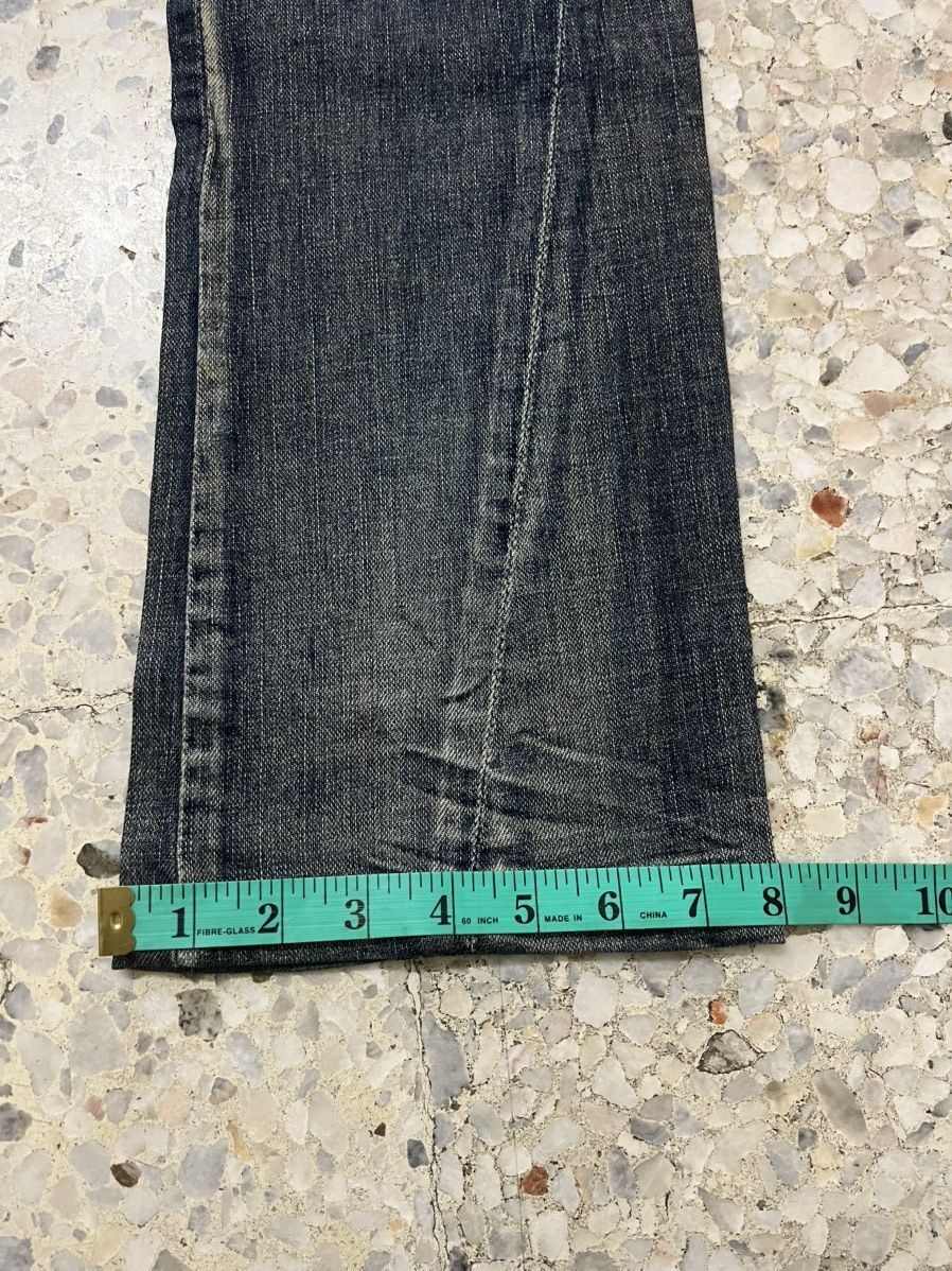 Michel Klein Michel Klein Femme Paris Distressed Multi-Zip Panel Denim Size US 32 / EU 48 - 15 Thumbnail