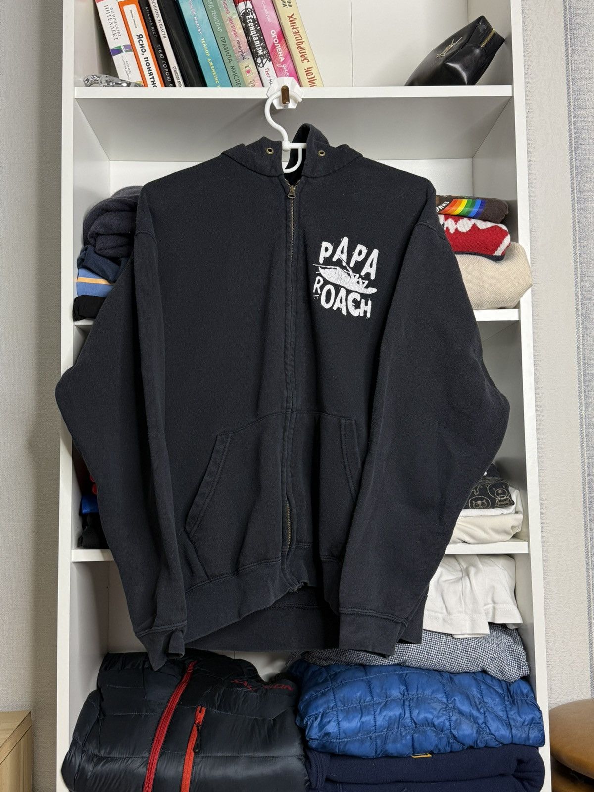 Fruit Of The Loom Vintage Papa Roach Hoodie size M Size US M / EU 48-50 / 2 - 6 Thumbnail