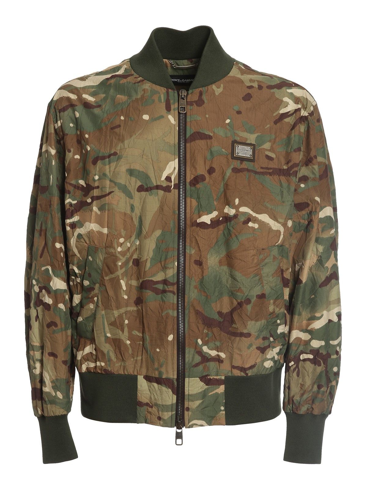 Dolce & Gabbana o1y0125 Logo Bomber Jacket in Multicolor Size US L / EU 52-54 / 3 - 1 Thumbnail