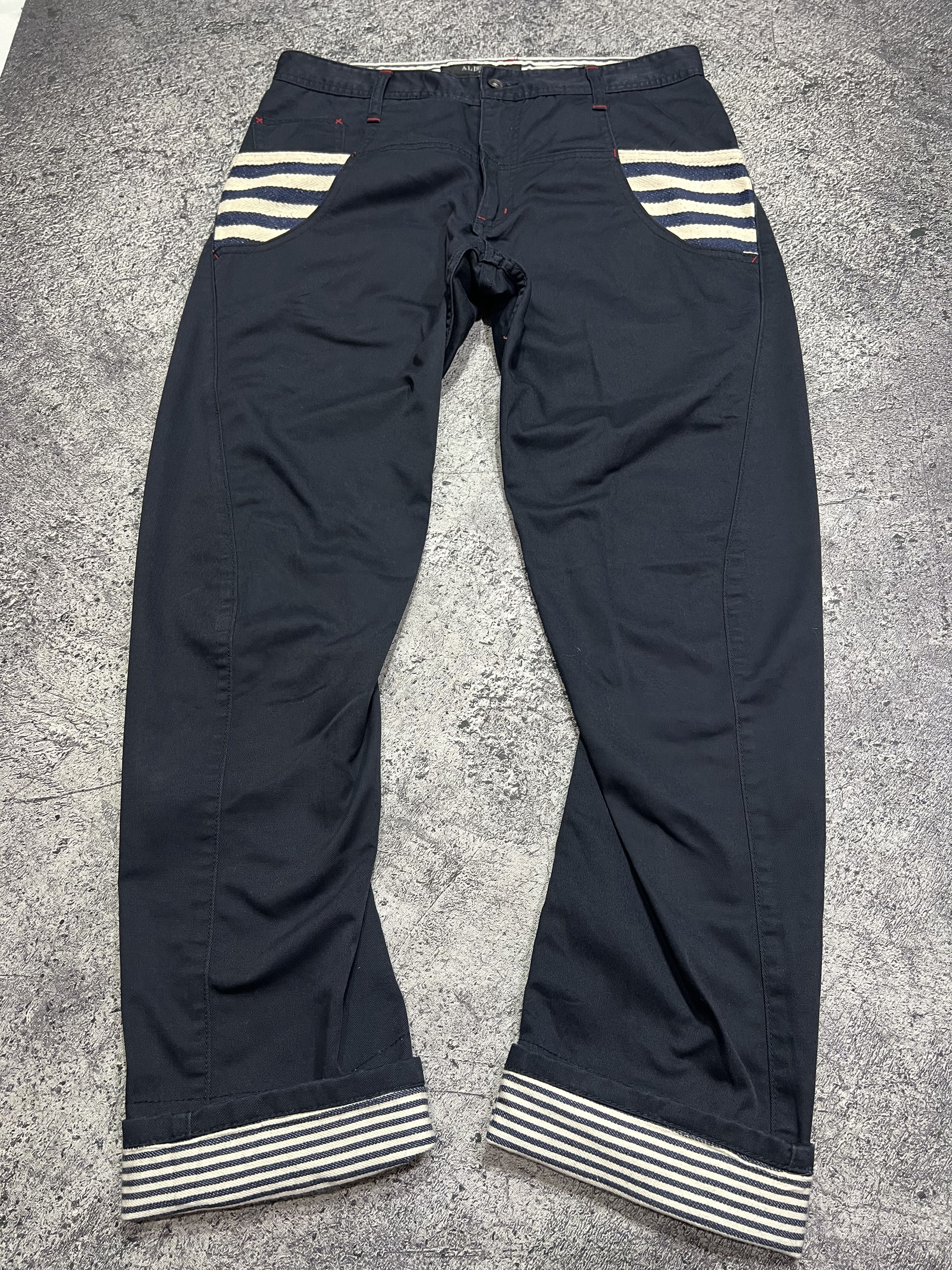 Japanese Brand 2000s Archival Hysteric Asymmetric Selvedge Work y2k Ifsix Size US 31 - 1 Thumbnail