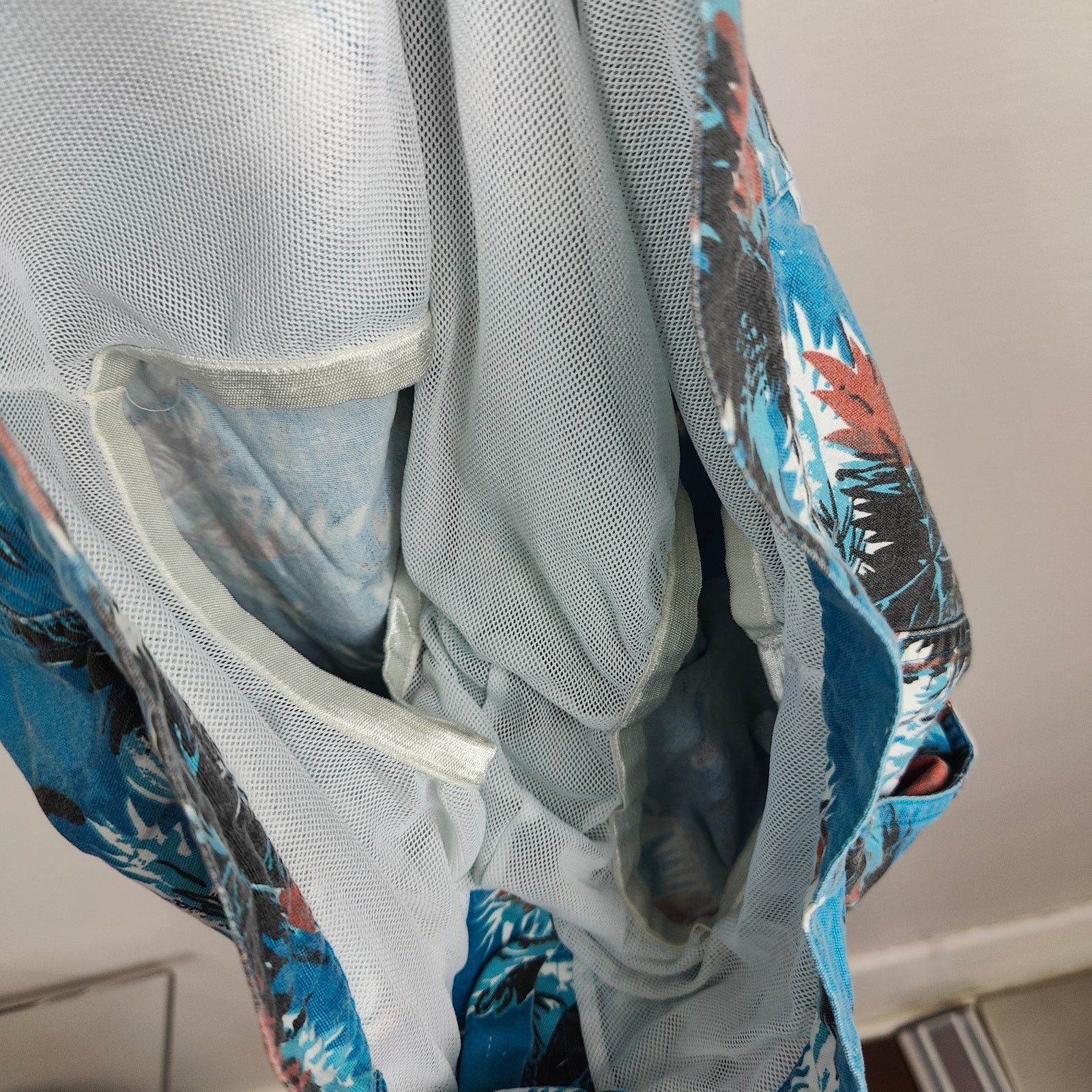 M.Nii M Nii Makaha Hawaiian Swim Trunks 30 Blue Tropical Print Size US 30 / EU 46 - 5 Thumbnail