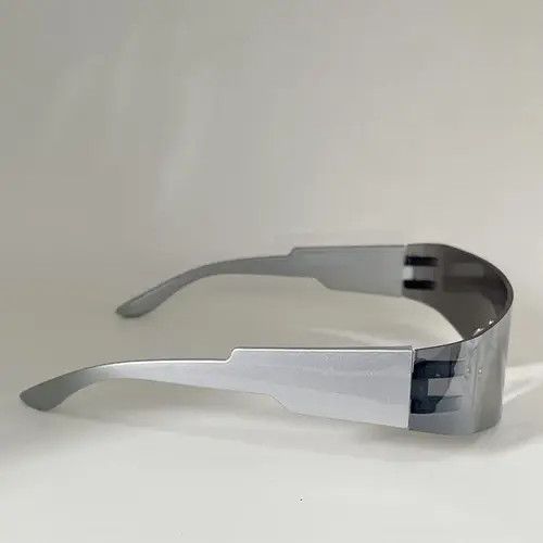 VIBE Silver mirror sunglasses Size ONE SIZE - 8 Thumbnail
