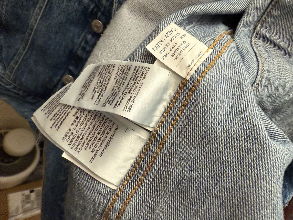 Calvin Klein Calvin Klein Trucker Stone Mountain Denim Jacket Size US S / EU 44-46 / 1 - 9 Thumbnail