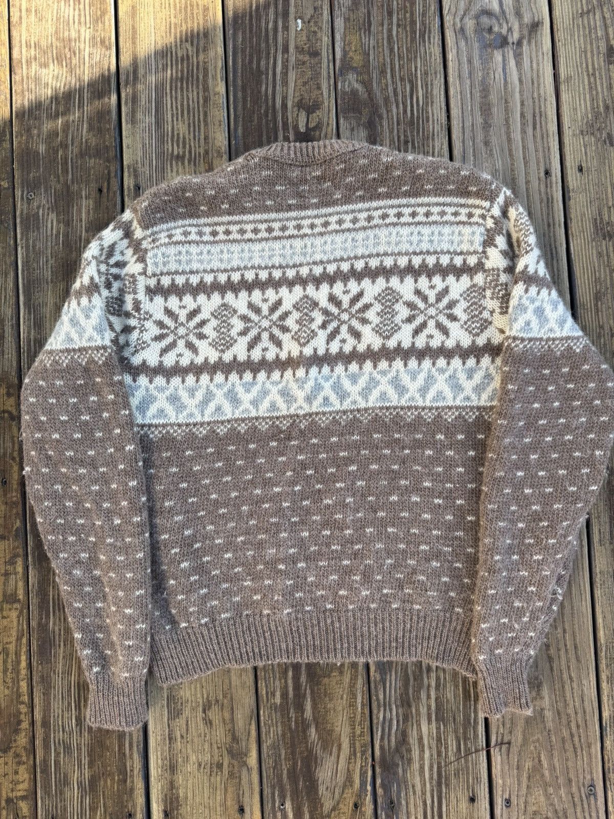 Pendleton Vintage Pendleton Brown Chunky knit Sweater Large Size US L / EU 52-54 / 3 - 3 Thumbnail