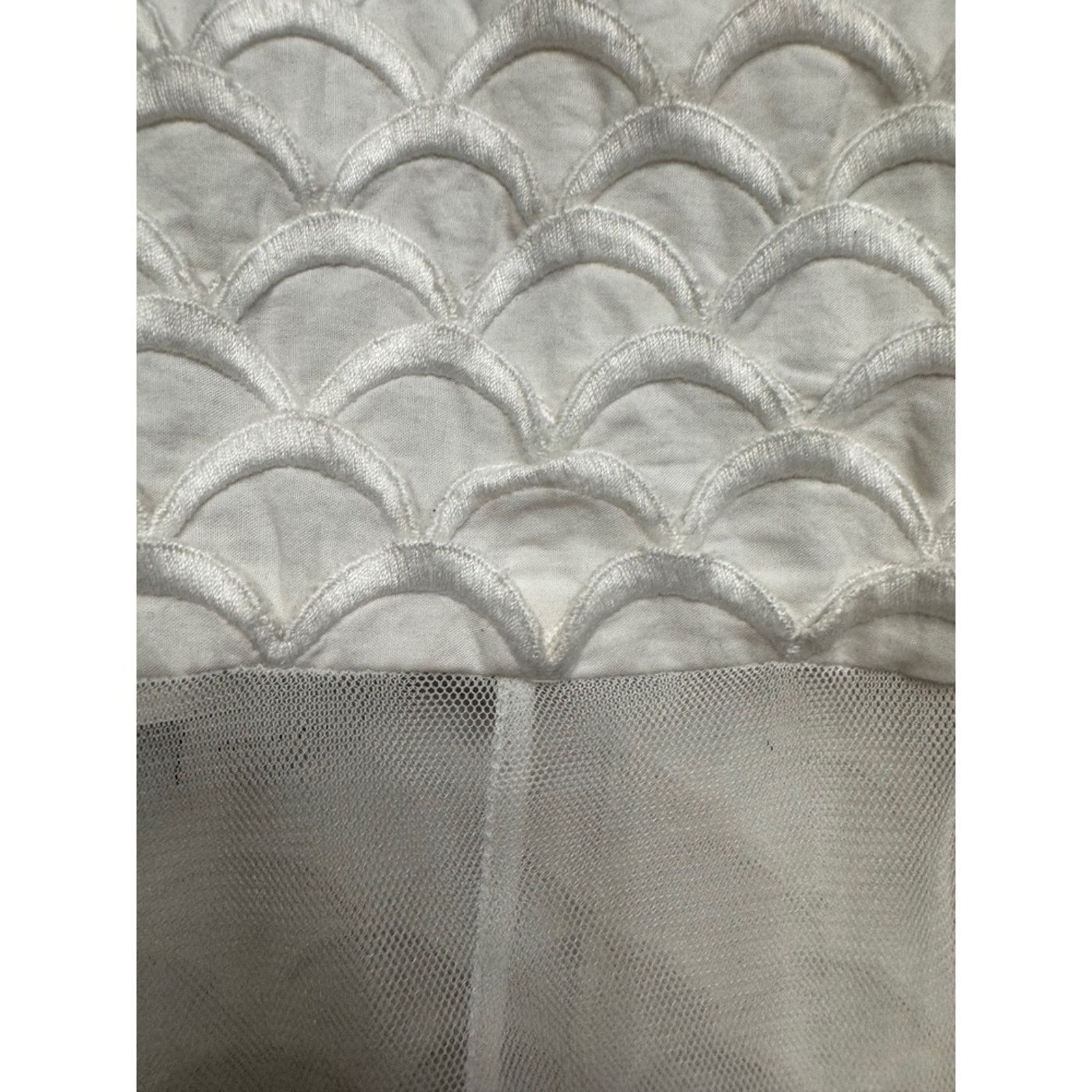 Stella McCartney Stella McCartney White Sheath Dress – Size 38 (US 4/Small) Size S / US 4 / IT 40 - 4 Thumbnail