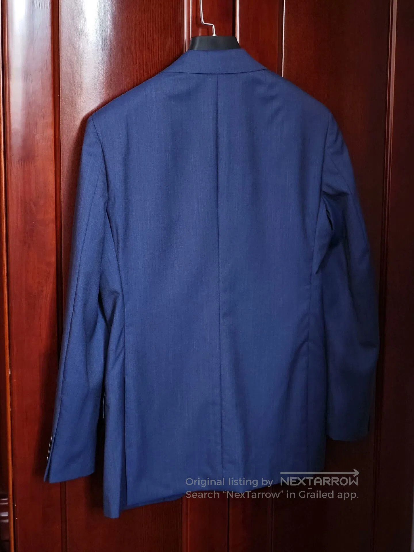 United Arrows Elegant Blue Wool Suit Jacket. Size US S / EU 44-46 / 1 - 9 Thumbnail